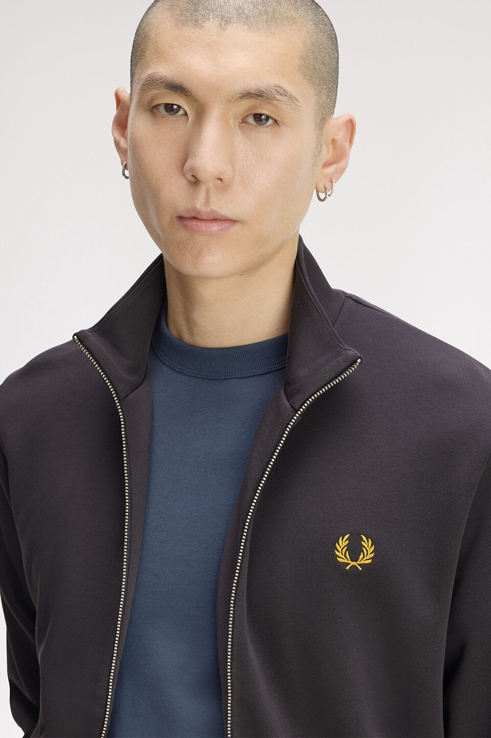 FRED PERRY 「FRED PERRY／Zip Through Sweatshirt／ジップスルースウェット」|スウェット・ジャージ|