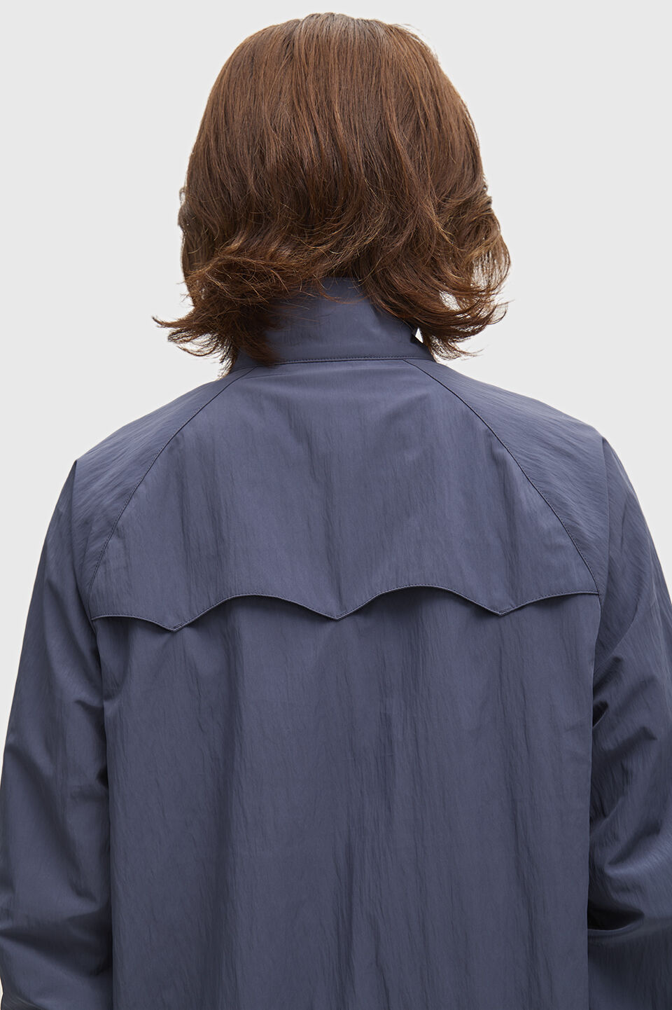 FRED PERRY 「FRED PERRY／Crinkle Nylon Harrington Jacket／クリンクルナイロンハリントンジャケット」|ブルゾン・スタジャン|