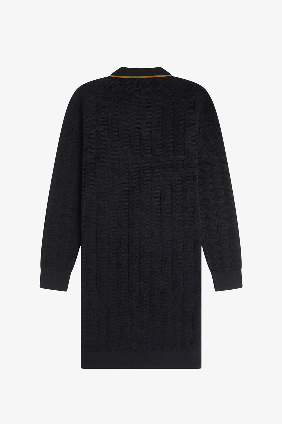 FRED PERRY 「FRED PERRY／Textured Knitted Shirt Dress／テクスチャードニットシャツワンピース」|ワンピース|