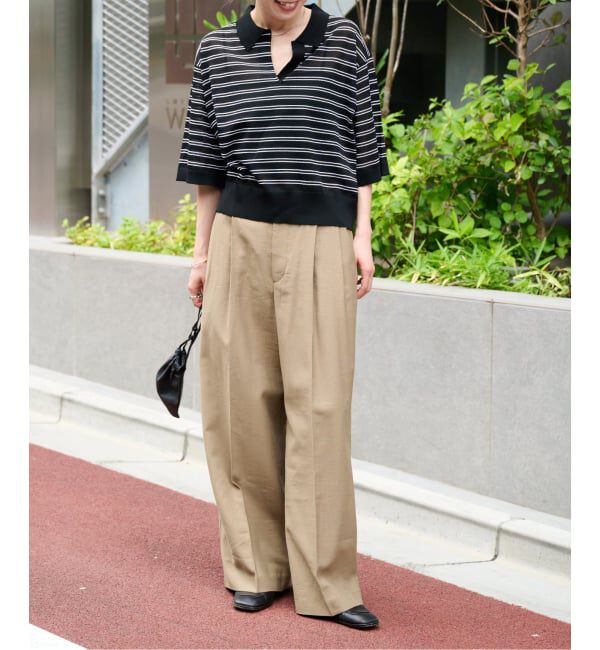 OUTDOOR PRODUCTS Usual Things「ハイゲージシアースキッパーニット」|ポロシャツ|
