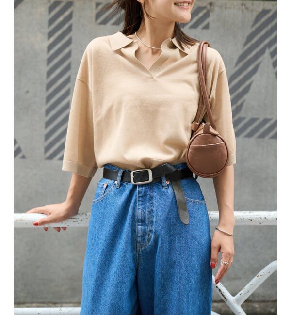 OUTDOOR PRODUCTS Usual Things「ハイゲージシアースキッパーニット」|ポロシャツ|
