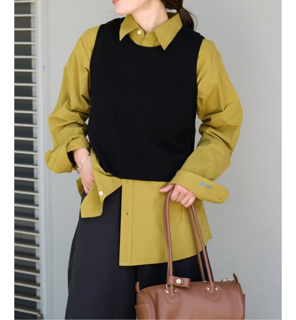 OUTDOOR PRODUCTS Usual Things「≪予約≫LITTLE&DADアイコンシャツ(LITTLE)」|シャツ・ブラウス|マスタード