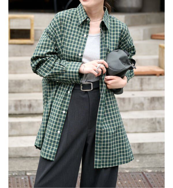 OUTDOOR PRODUCTS Usual Things「≪予約≫LITTLE＆DAD チェックアイコンシャツ(DAD)」|シャツ・ブラウス|