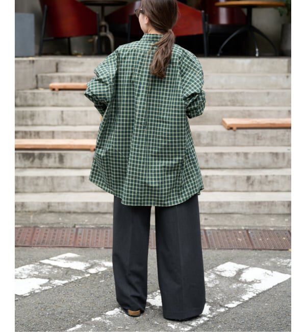 OUTDOOR PRODUCTS Usual Things「≪予約≫LITTLE＆DAD チェックアイコンシャツ(DAD)」|シャツ・ブラウス|