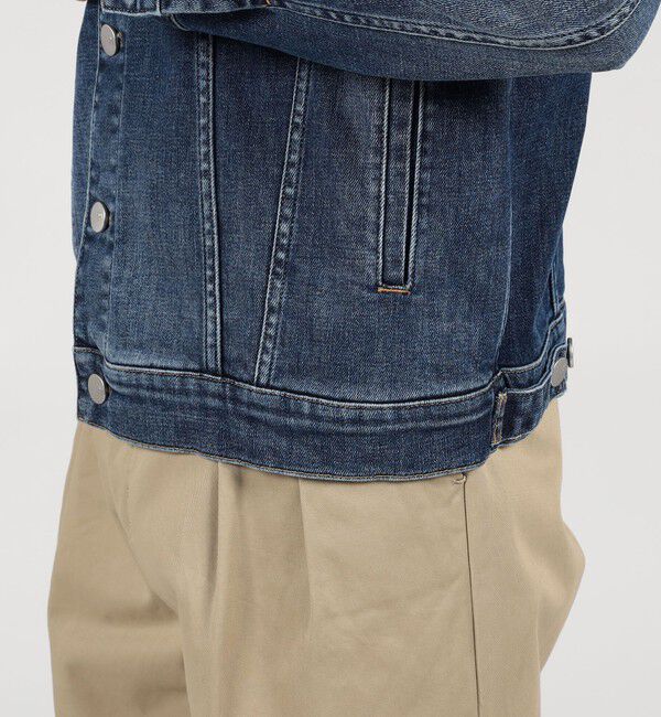 TOMORROWLAND MENS「■【別注】PT TORINO ストレッチデニム トラッカージャケット」|ブルゾン・スタジャン|