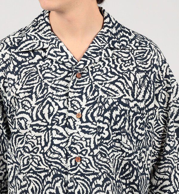 TOMORROWLAND BUYING WEAR「【別注】m's braque コットン オープンカラー ハーフスリーブシャツ」|シャツ・ブラウス|