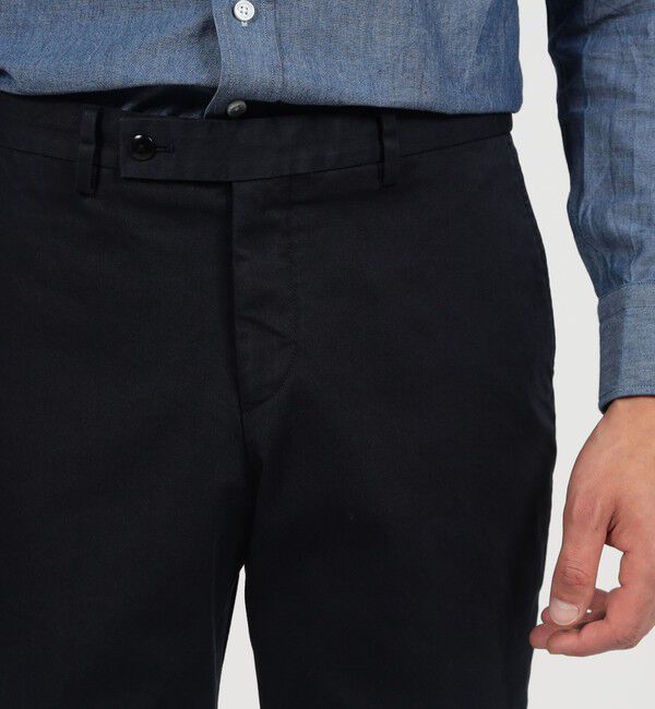 TOMORROWLAND MENS「コットンストレッチ イージースラックス SONDRIO」|スラックス|
