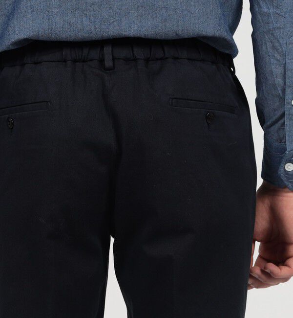 TOMORROWLAND MENS「コットンストレッチ イージースラックス SONDRIO」|スラックス|