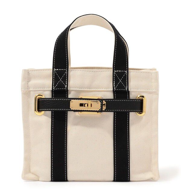 TOMORROWLAND GOODS「【別注】sita parantica FACING STITCH TOTE S ハンドバッグ」|トートバッグ|18 ブラック系
