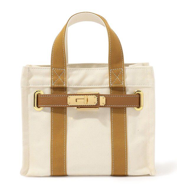 TOMORROWLAND GOODS「【別注】sita parantica FACING STITCH TOTE S ハンドバッグ」|トートバッグ|44 ベージュ系