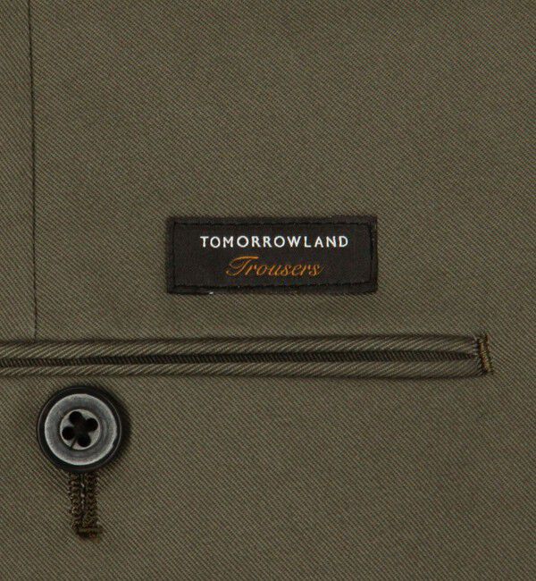 TOMORROWLAND MENS「【WEB・アウトレット限定】 コットンストレッチチノ スリムテーパードパンツ」|チノ|
