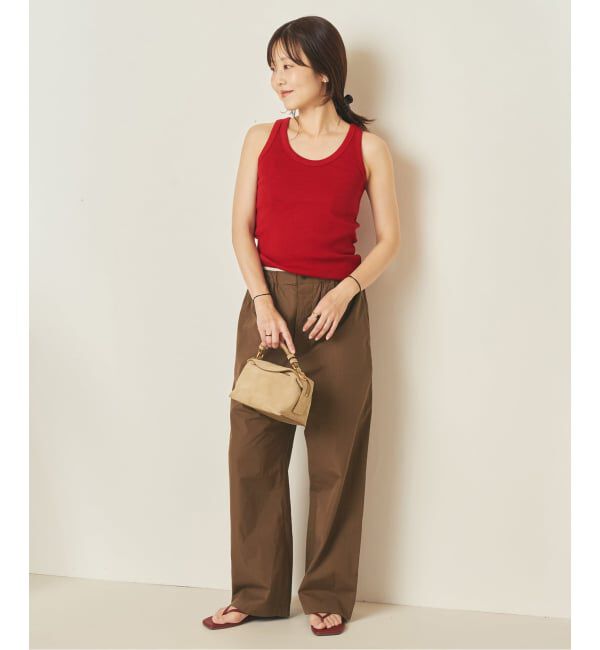 Plage「T/C rib タンクトップ」|タンクトップ|