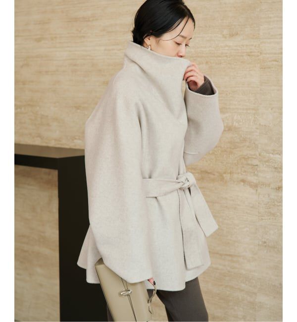 Plage「《WEB限定追加予約》HAMILTON DRAPE HALF コート」|その他|