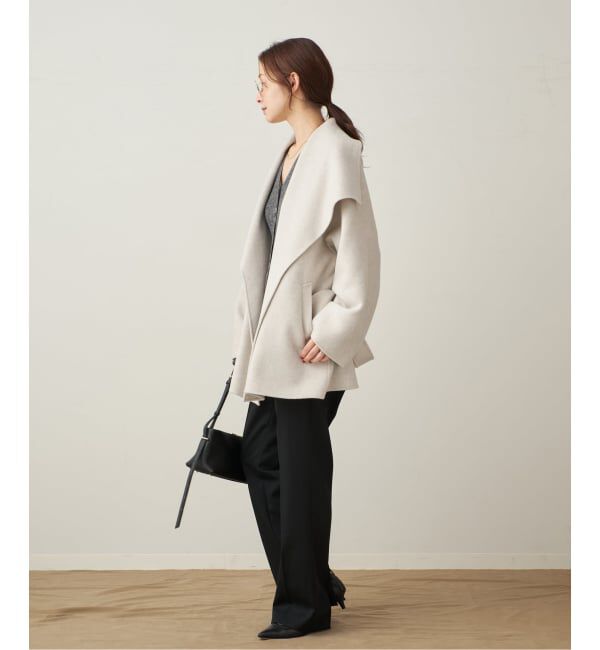 Plage「《WEB限定追加予約》HAMILTON DRAPE HALF コート」|その他|
