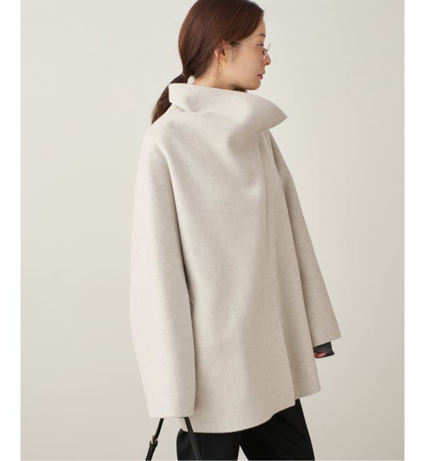 Plage「《WEB限定追加予約》HAMILTON DRAPE HALF コート」|その他|