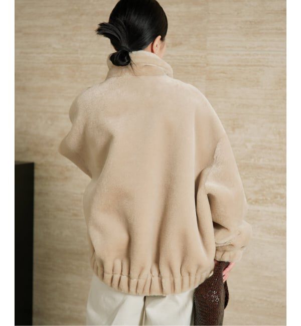 Plage「《予約》Vegancode / ヴィ―ガンコード 別注 ECOFUR BOMBER ジャケット」|その他|