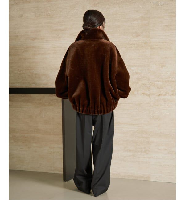 Plage「《予約》Vegancode / ヴィ―ガンコード 別注 ECOFUR BOMBER ジャケット」|その他|