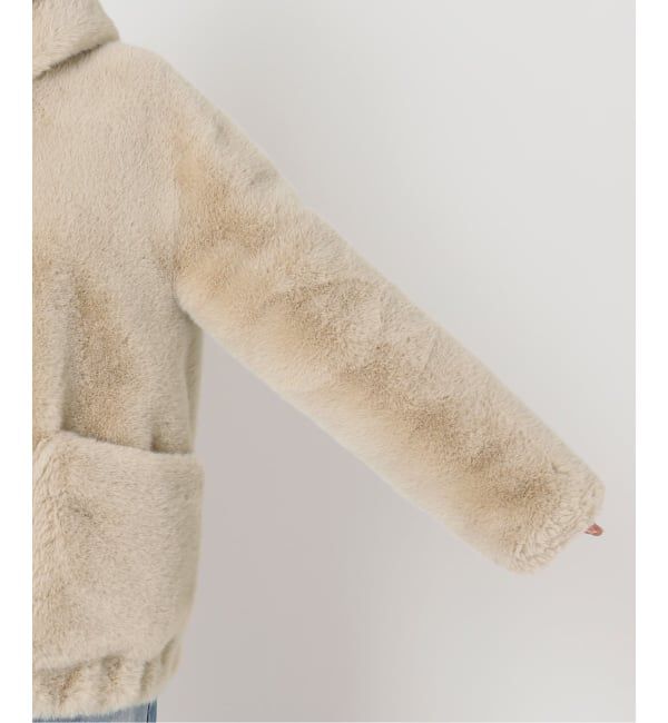 Plage「《WEB限定追加予約》Vegancode / ヴィ―ガンコード FAUX FUR ブルゾン」|その他|