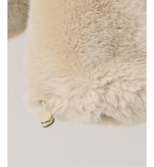 Plage「《WEB限定追加予約》Vegancode / ヴィ―ガンコード FAUX FUR ブルゾン」|その他|