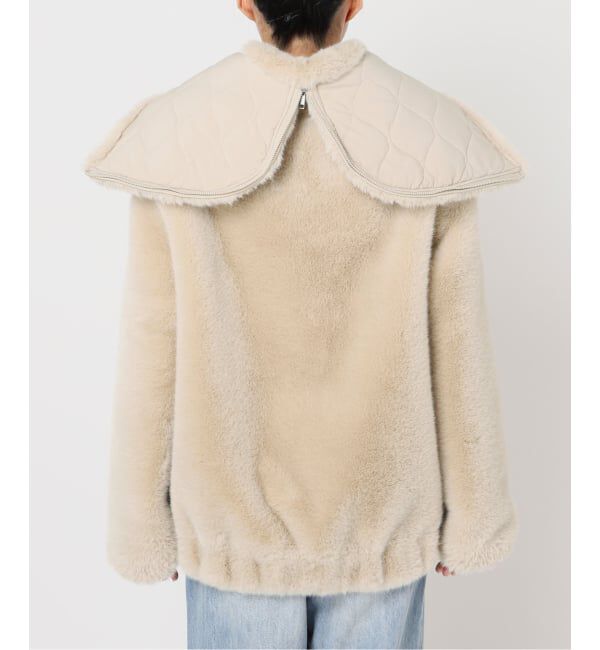 Plage「《WEB限定追加予約》Vegancode / ヴィ―ガンコード FAUX FUR ブルゾン」|その他|