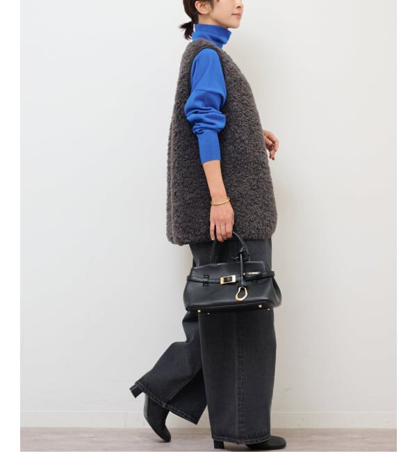JOURNAL STANDARD relume「《追加予約》シープフェイクファージップベスト」|ダウンベスト・ベスト|