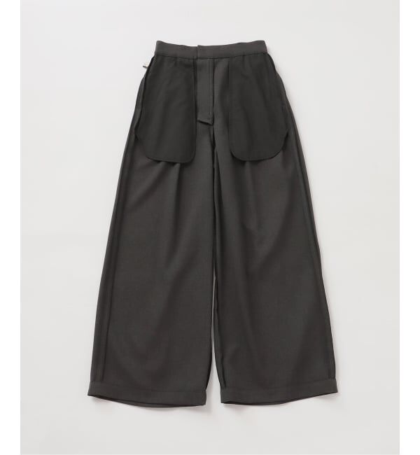 JOURNAL STANDARD relume「《予約》ツイーディーツイルタックワイドパンツ」|スラックス|