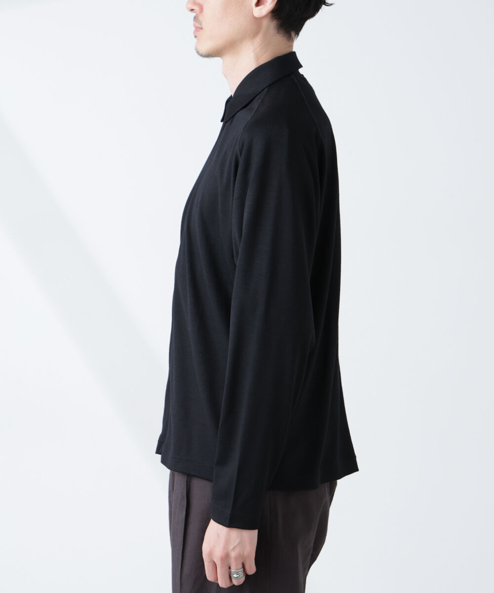 NANO universe「「ALL-DAYS COMFORT 100% WOOL」 ZIPプルオーバー」|Tシャツ・カットソー|