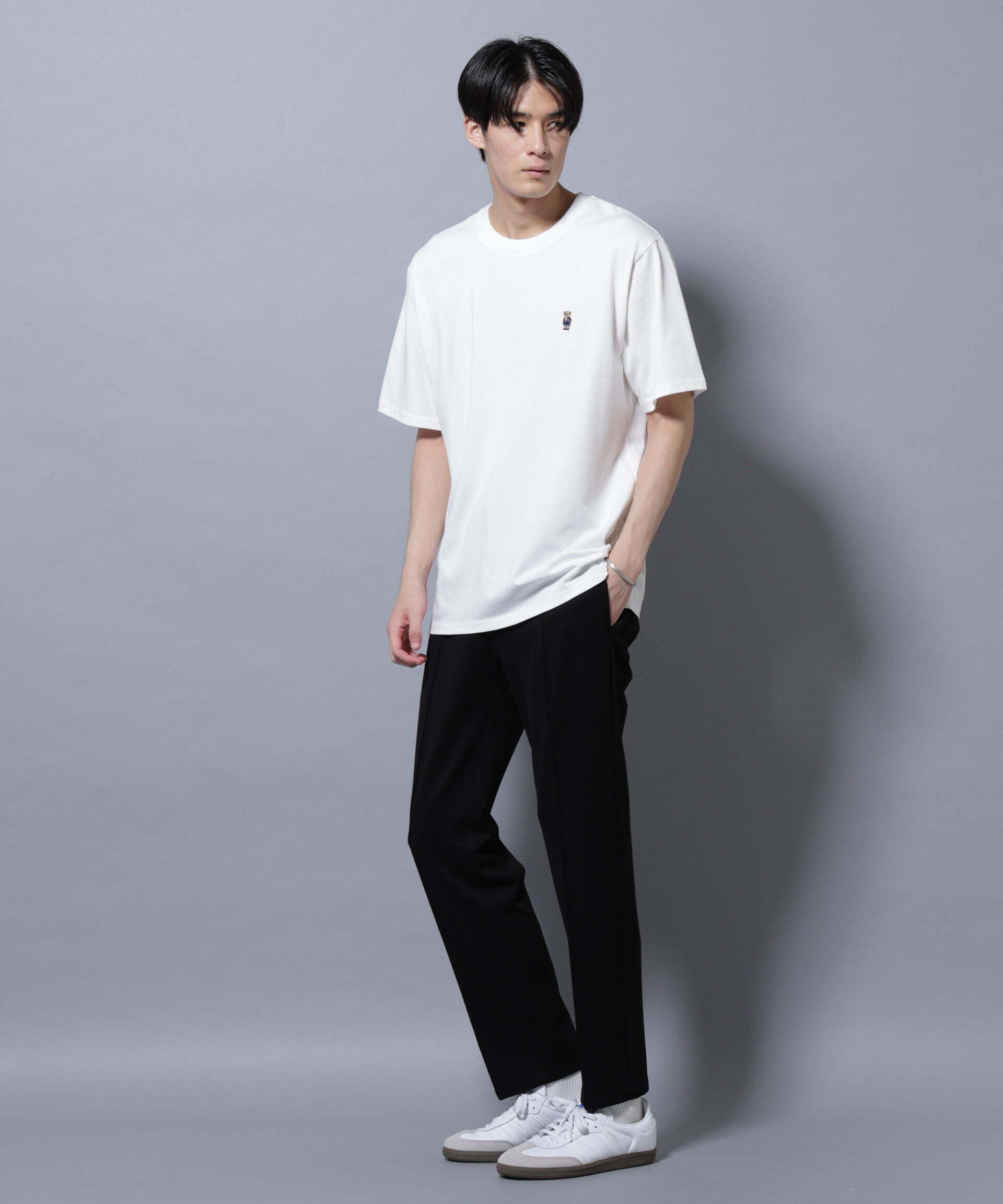 NANO universe「ナノベアTシャツ 半袖 夏服Ver.2」|Tシャツ・カットソー|
