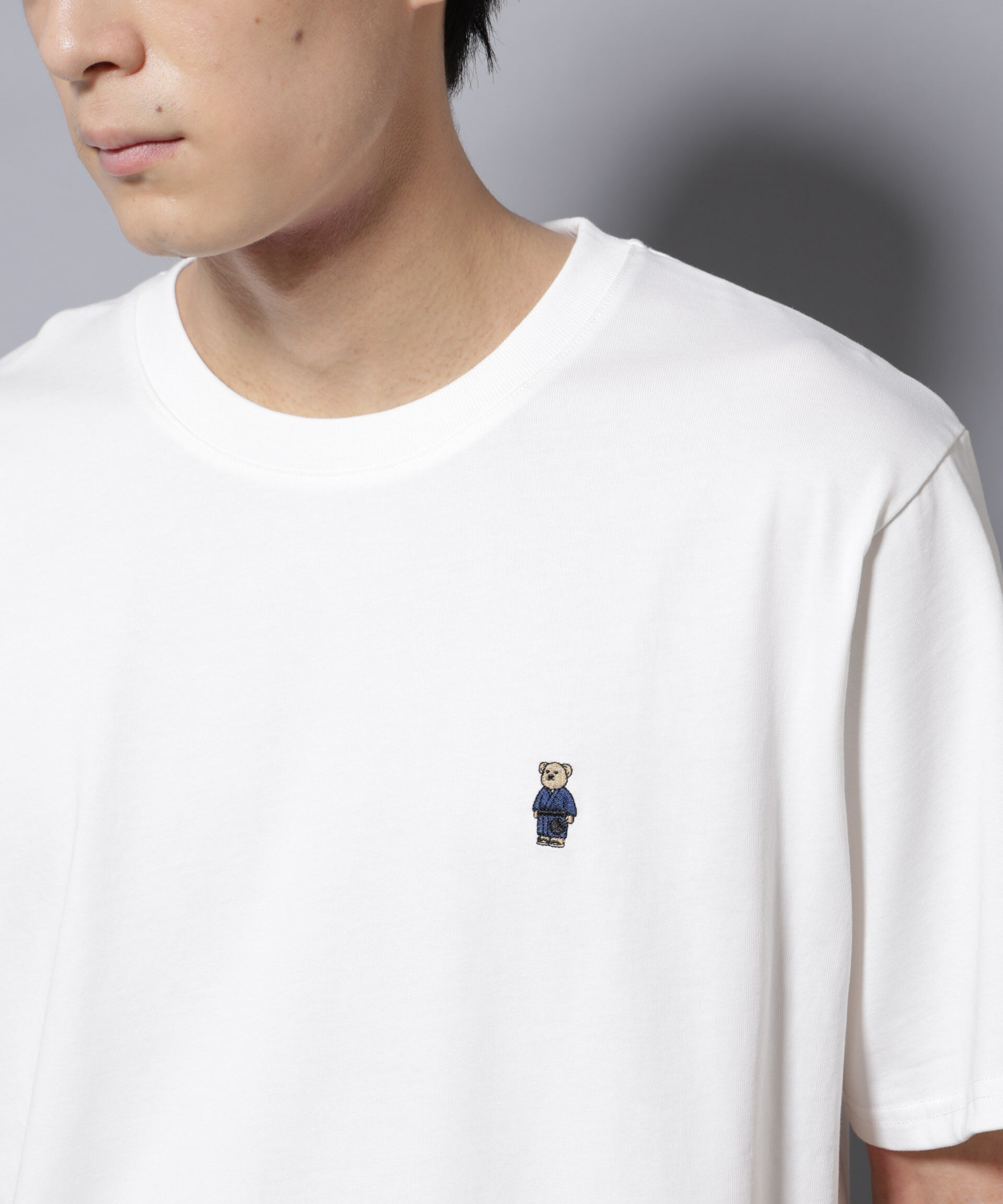 NANO universe「ナノベアTシャツ 半袖 夏服Ver.2」|Tシャツ・カットソー|