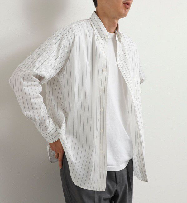 NOLLEY'S goodman「【THOMAS MASON/トーマス・メイソン】ボタンダウンシャツ 26AW」|シャツ・ブラウス|
