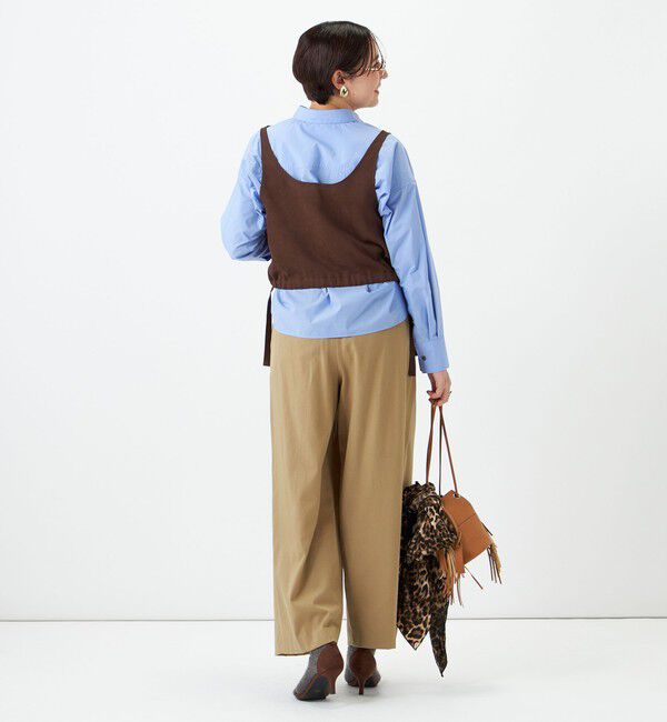NOLLEY'S「【一部WEB限定サイズ】ウォッシャブルロビンソンツイルデザインパンツ」|その他|