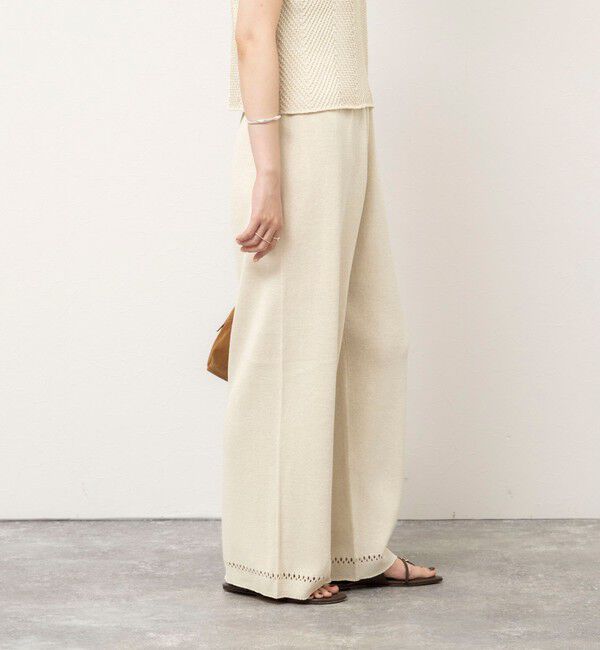 NOLLEY'S sophi「《セットアップ対応》【WALANCE/ワランス】paper knit パンツ」|その他|
