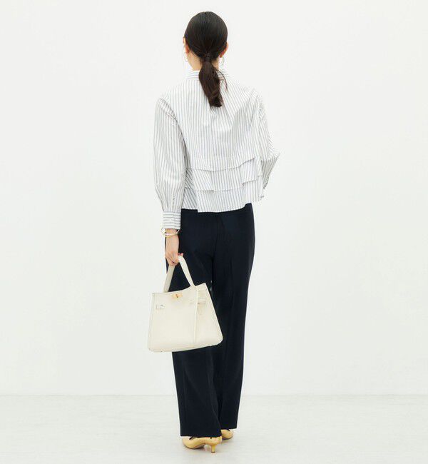 NOLLEY'S「《セットアップ対応》ウォッシャブルシャーク愛されセミワイドパンツ」|その他|