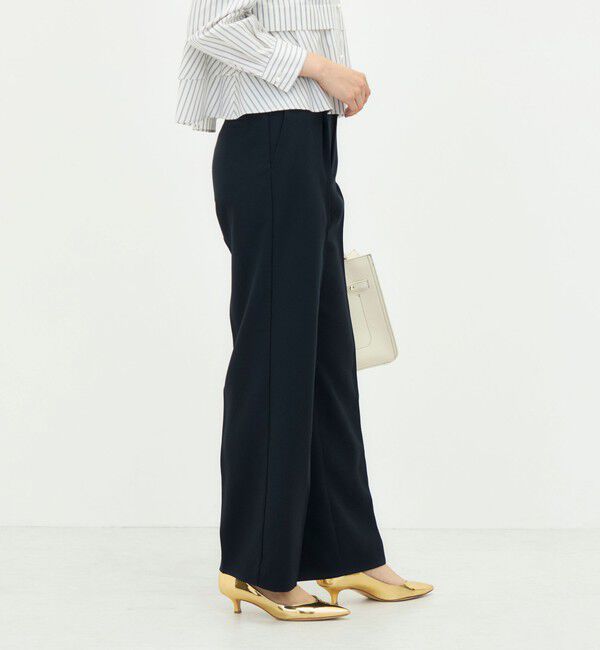 NOLLEY'S「《セットアップ対応》ウォッシャブルシャーク愛されセミワイドパンツ」|その他|