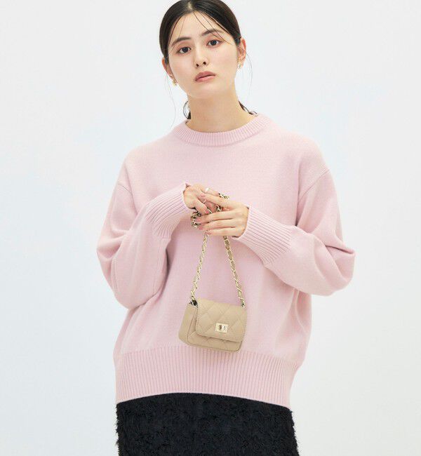 NOLLEY'S「【WEB＆店舗限定カラーあり】MUSICクルーネックプルオーバー」|ニット・セーター|