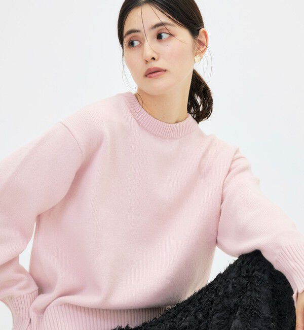 NOLLEY'S「【WEB＆店舗限定カラーあり】MUSICクルーネックプルオーバー」|ニット・セーター|