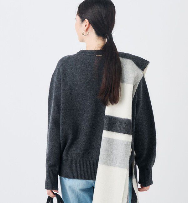 NOLLEY'S「【WEB＆店舗限定カラーあり】MUSICクルーネックプルオーバー」|ニット・セーター|