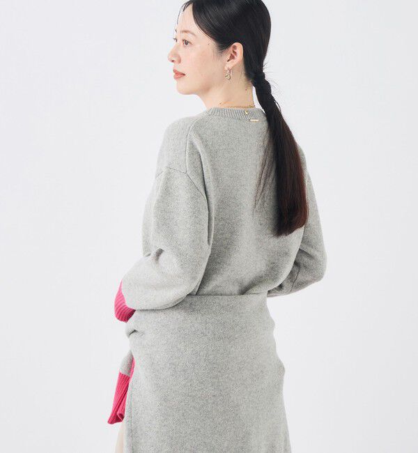NOLLEY'S「【WEB＆店舗限定カラーあり】MUSICクルーネックプルオーバー」|ニット・セーター|