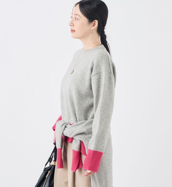 NOLLEY'S「【WEB＆店舗限定カラーあり】MUSICクルーネックプルオーバー」|ニット・セーター|