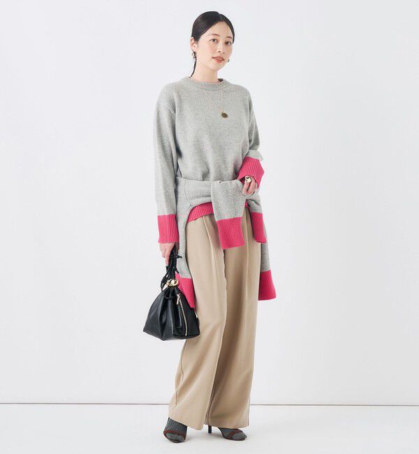 NOLLEY'S「【WEB＆店舗限定カラーあり】MUSICクルーネックプルオーバー」|ニット・セーター|
