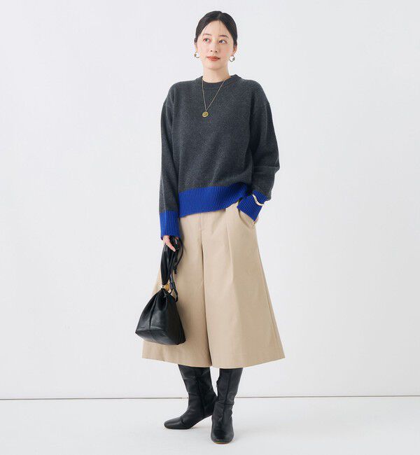 NOLLEY'S「【WEB＆店舗限定カラーあり】MUSICクルーネックプルオーバー」|ニット・セーター|