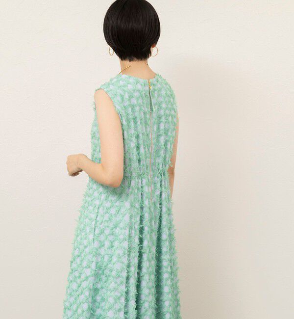 NOLLEY'S sophi「【WEB＆一部店舗限定】ラティスジャガードフレアワンピース」|ワンピース|