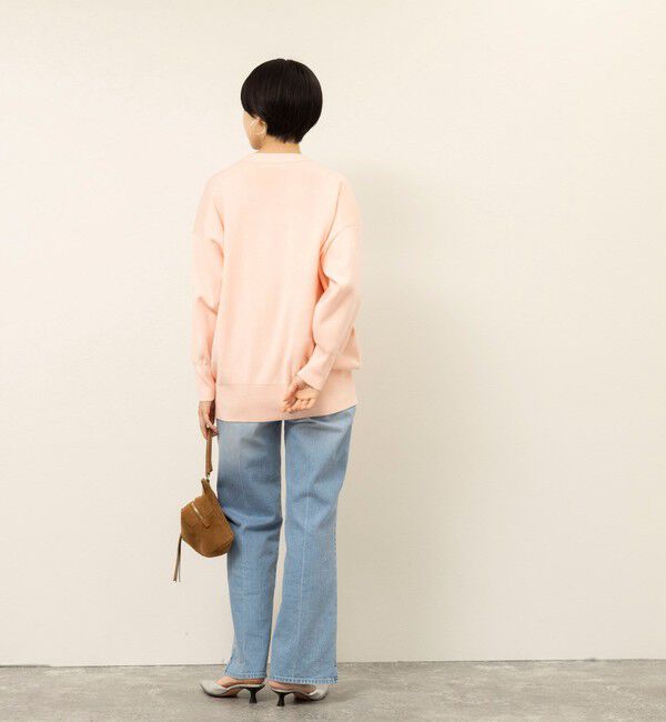 NOLLEY'S sophi「【EC限定】《手洗い可能》総針ビックVネックカーディガン」|カーディガン|
