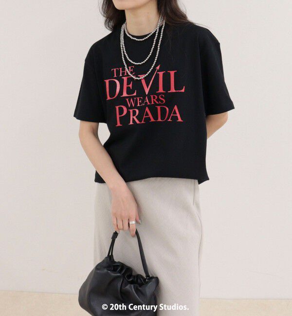 fredy emue「【GOOD ROCK SPEED/グッドロックスピード】The DEVIL wears PRADA半袖Tシャツ 2」|Tシャツ・カットソー|