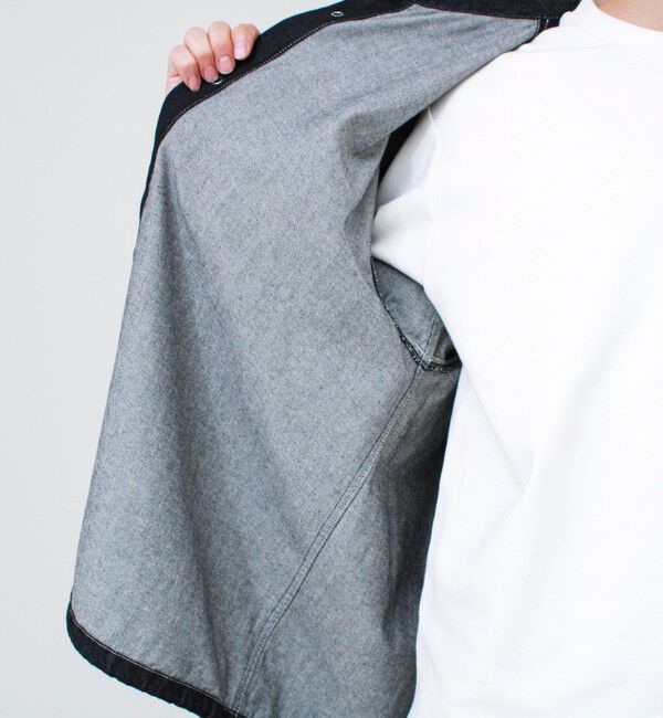 GLOSTER「【デニムのようでデニムじゃない】NON DENIM SHIRTS ノンデニムシャツ」|シャツ・ブラウス|