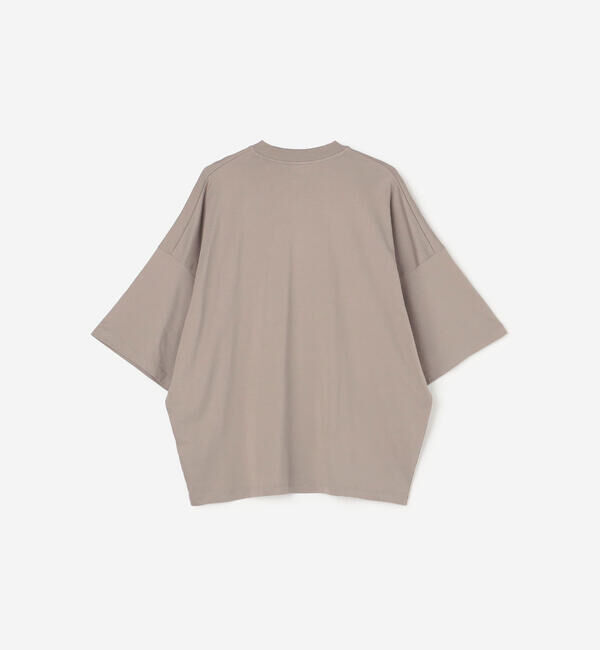 handvaerk「handvaerk | 60/2 ビッグクルーネックTシャツ SOLID MEN」|Tシャツ・カットソー|
