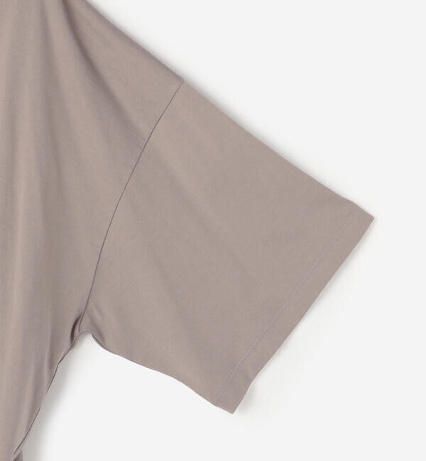 handvaerk「handvaerk | 60/2 ビッグクルーネックTシャツ SOLID MEN」|Tシャツ・カットソー|