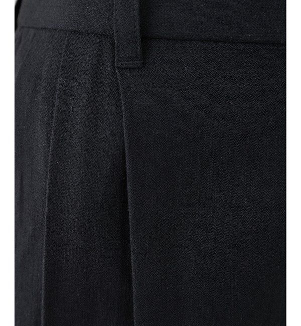 THE PAUSE「【THE PAUSE】コットンリネンタックパンツ」|その他|