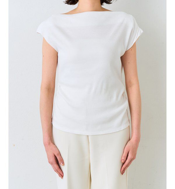  「ワンショルフレンチプルオーバー」|Tシャツ・カットソー|