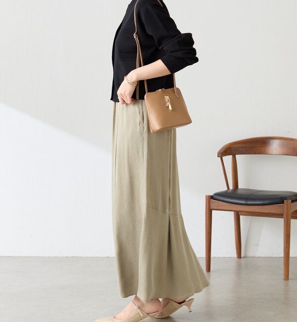  「スキッパースウェットライクカーディガン」|ニット・セーター|
